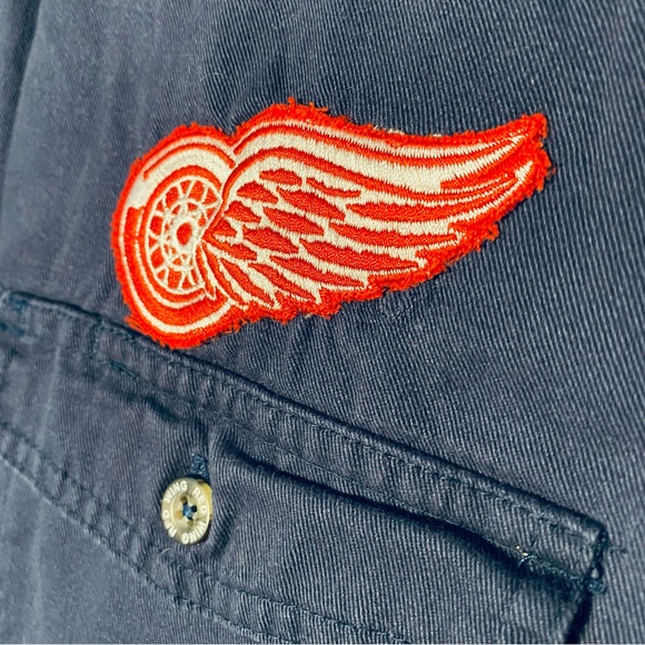 Red Wings Button Up Shirt - Picture 6 of 7